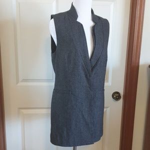 HARLOWE & GRAHAM charcoal waistcoat vest